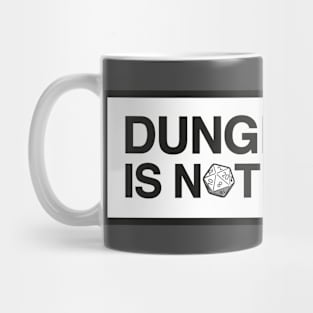 Dungeoning is not a Crime Mug